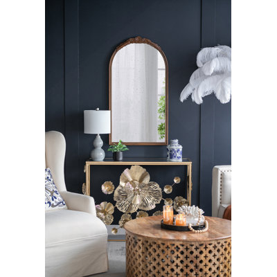 Miroir en bois manufacturé