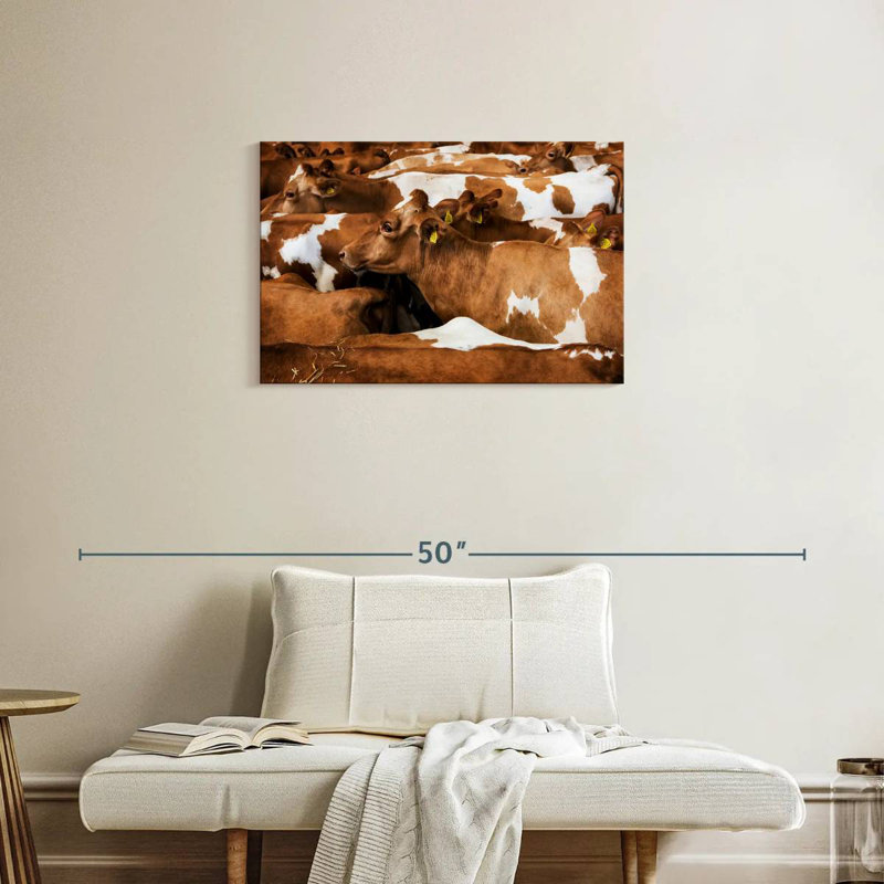 Brampt Guernsey Cows, 20" H x 30" W