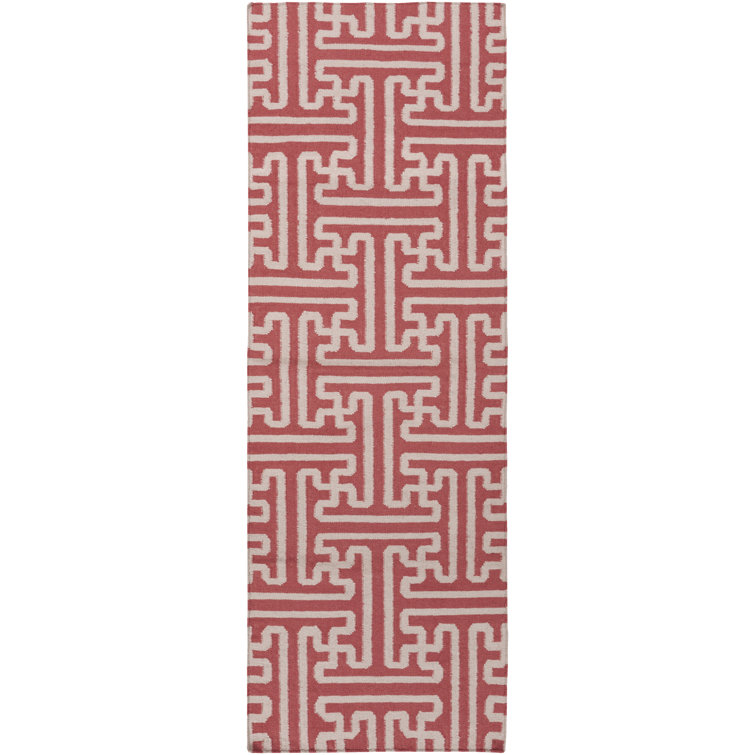 Berkley Flatweave Wool Geometric Indoor Rug