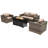 Lsi 4 Person Seating Group With Firepit And Sunbrella Cushions-579838845