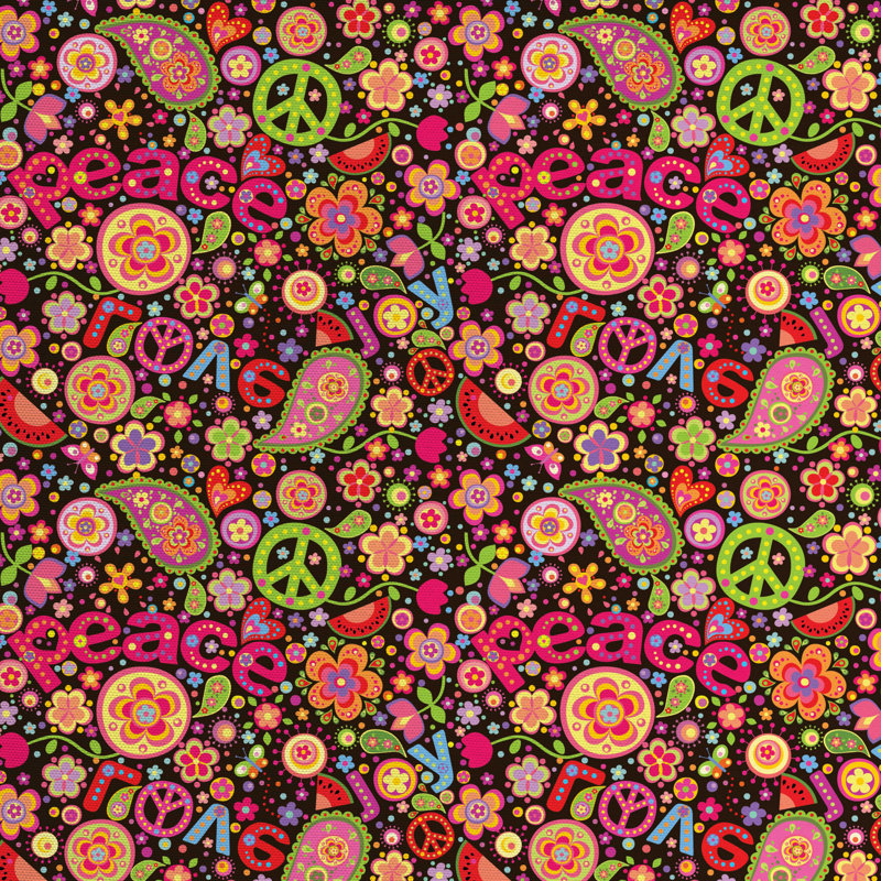 Tissu groovy, H 36 po x l 58 po x P 1 po