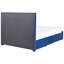 Mansi Upholstered Velvet Drawers Bed-1998943496-1998943506