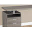 Bureau d'ordinateur, bureau personnel, ordinateur portable, installation à gauche, à droite, tiroirs de rangement, travail, métal, contemporain, moderne-1620027405