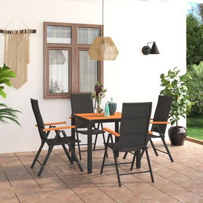 Rectangular 4 - Person Dining Set