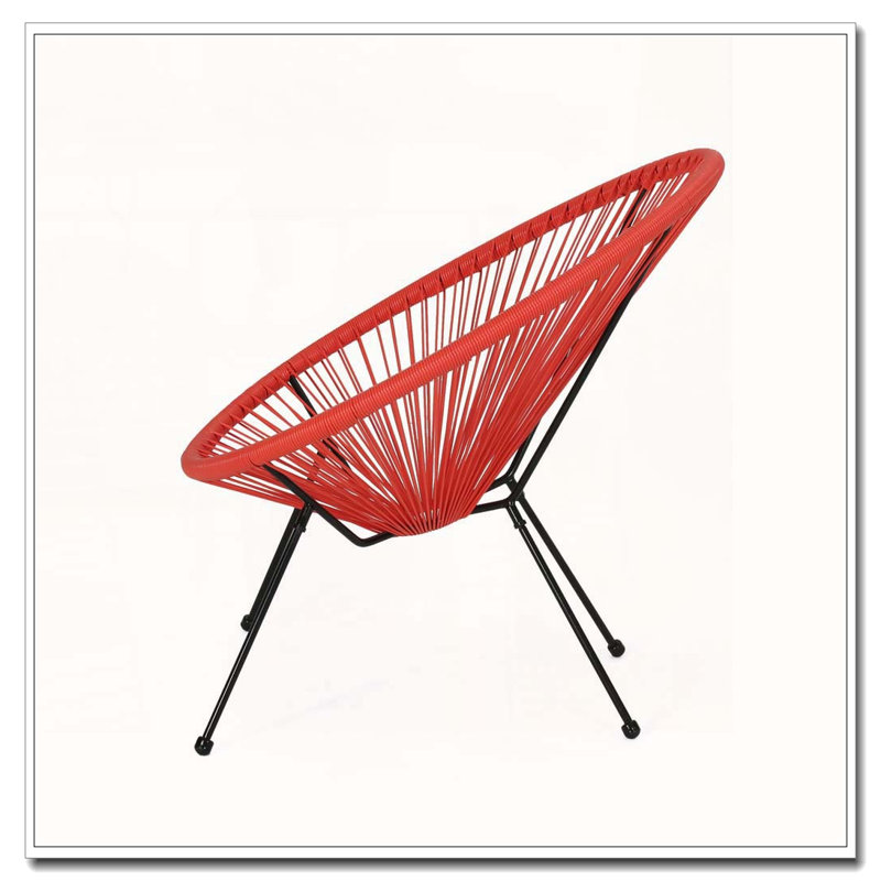 Ensemble de chaise longue de patio, Orange