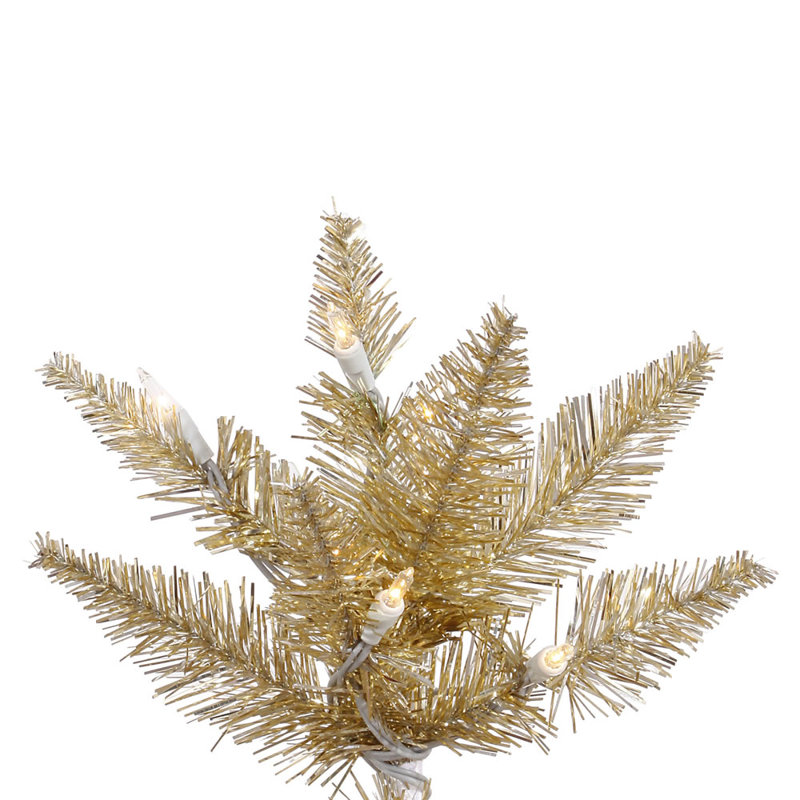 Champagne Fir Artificial Christmas Tree, 6.5'