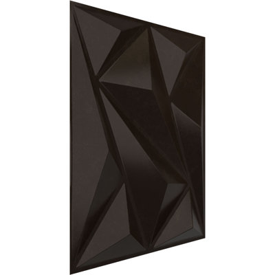 Panneau mural décoratif 3D EnduraWall Marquise l 19 5/8 po x H 19 5/8 po, brume métallique rustique universelle (couvre 2,67 pieds carrés)