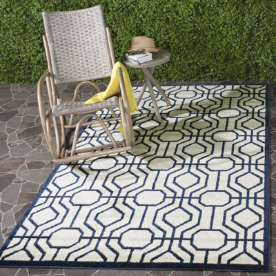 Tapis géométrique Arfon Performance