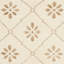 Mosaic Geometric Hand-Knotted Brown Area Rug-10494599
