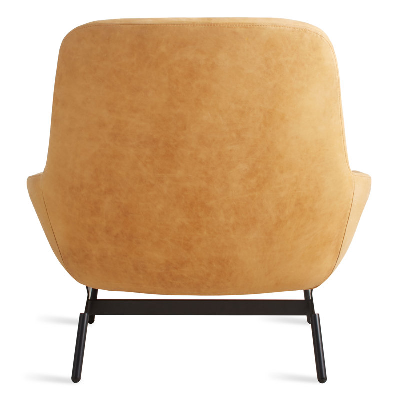 Field Lounge Chair, Camel Genuine Leather