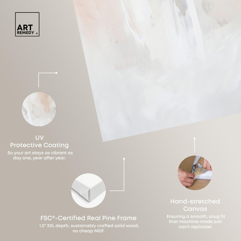 «Opalescent Hues II», reproduction d'art sur toile par Art Remedy, H 16 po x l 20 po, Toile tendue avec châssis