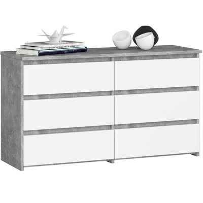 Dealtae 6 -Drawer Console