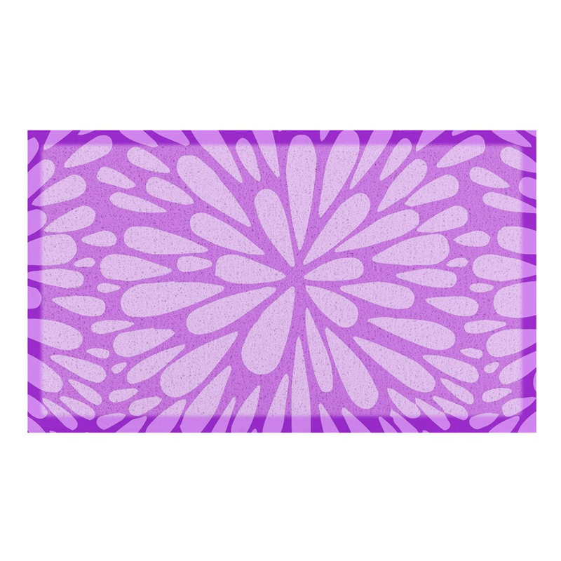 Non-Slip Abstract Doormat