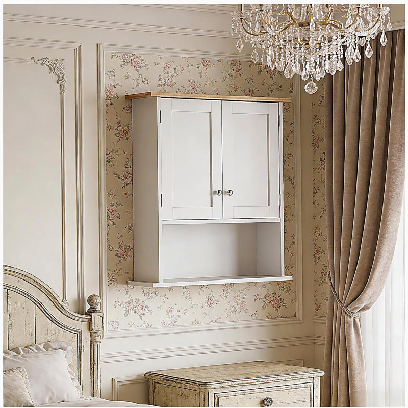 Armoire de rangement murale robuste, armoire murale chic