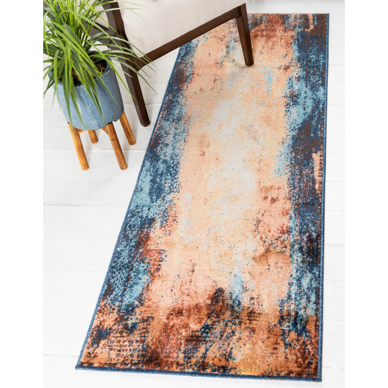 Brantlie Abstract Indoor Rug, Runner 2' x 6'1"