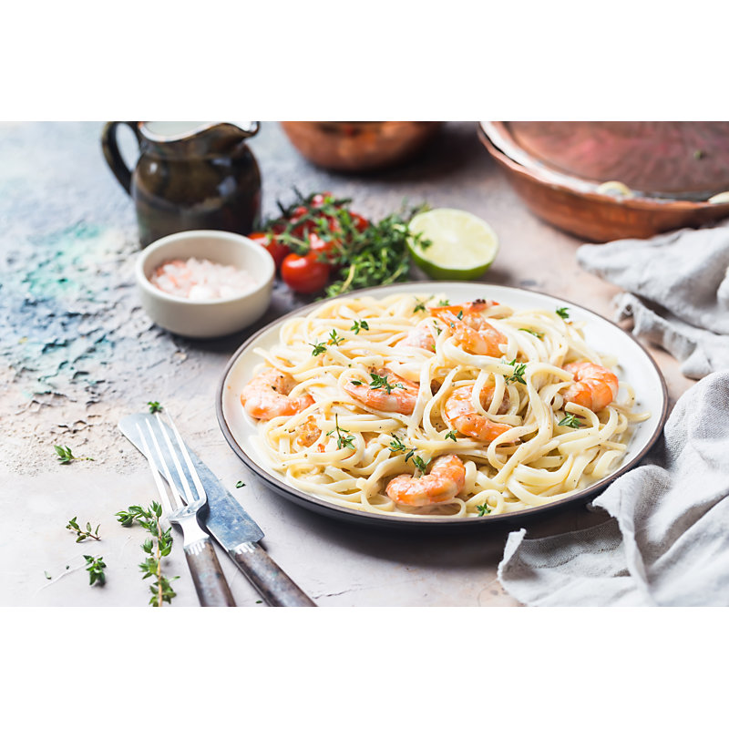 Italian Pasta by Roxiller - Wrapped Canvas Print, 30cm H x 46cm W