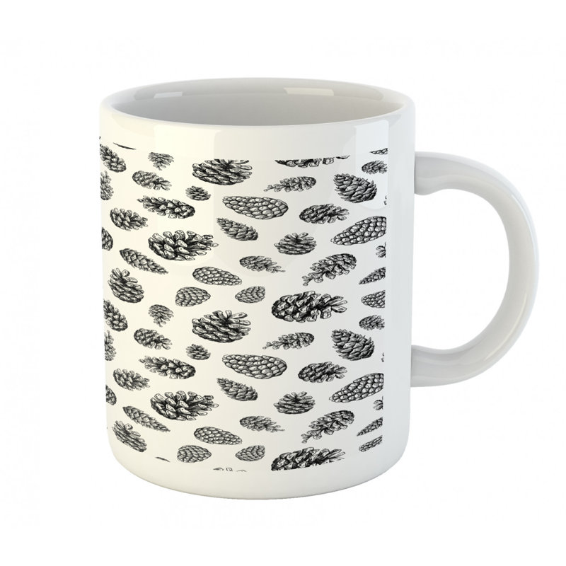 Grande tasse à café en pin