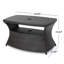 Table d'appoint méridienne avec trou pour parasol-291851451