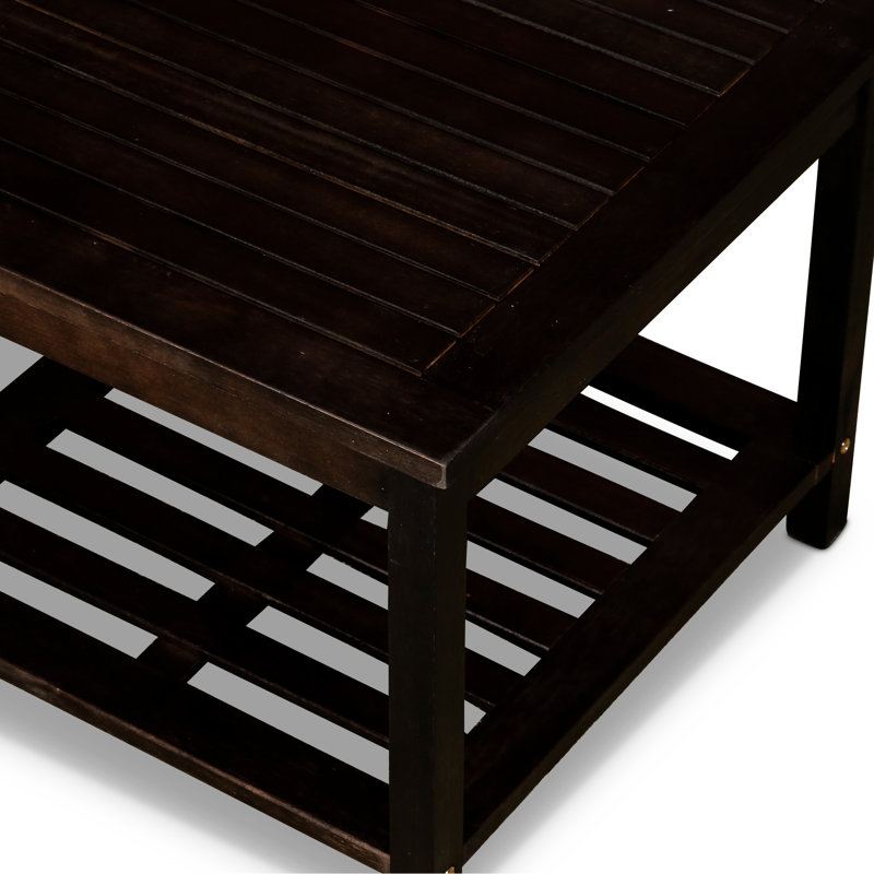 Table d'extérieur Finish Eucalyptus Side - Rot