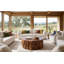 Teak Chunk Coffee Table
