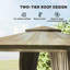 Double-Roof Design Canopy Shelter,Outdoor Gazebo,Large Gazebo-125104507