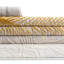 Tapis jaune / gris à motif floral Hollen-2139621713