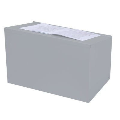 13.125'' Aluminum Tabletop Lectern with Storage