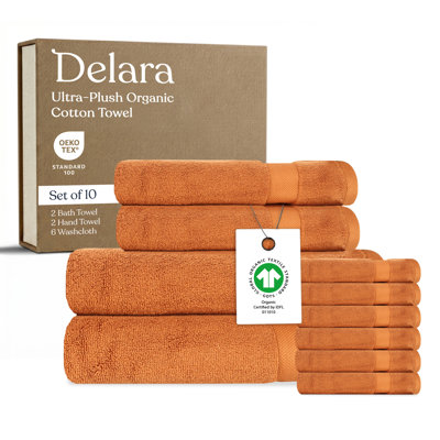 Ensemble de 10 serviettes de bain Delara