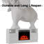 Bletsoe Brambly Cottage 147 cm W Electric Fireplace with 5000 BTU-1990488868