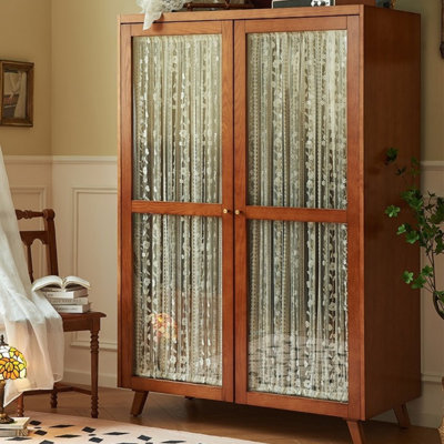 Armoire rétro en verre classique