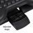 Mind Reader Foot Rest, Under Desk at Work, Ergonomic, Height Adjustable, Office, Plastic, 17"L x 13"W x 6.25"H, 2-Pack