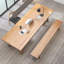 Modern Minimalist Solid Wood Rectangular Conference Table-598421800