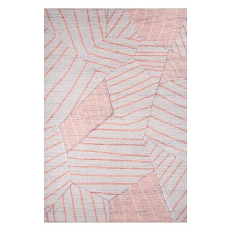 Premium 100% Polyester Area Rug, 6.9 x 10.2 ft | 1850 g/m², 0.2 in Pile Height | Recycled Poly Cotton Underside | Machine Washable at 30°C | Soft, Durable, Eco-Friendly Design for Modern Living Spaces