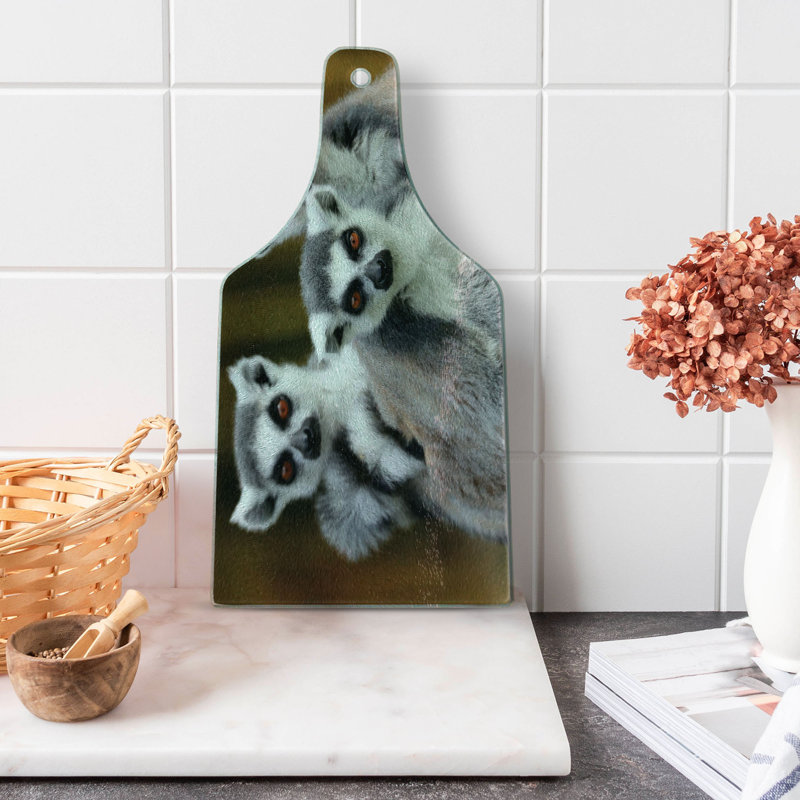Planche à découper en verre trempé Ambesonne