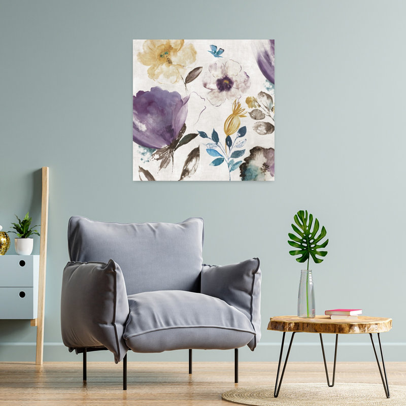 Art floral Quixotic II, H 24 po x l 24 po
