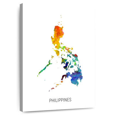 Carte d'aquarelle à Aliaz, Philippines I