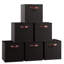 Ensemble de bacs de rangement en tissu-904086164-888491567