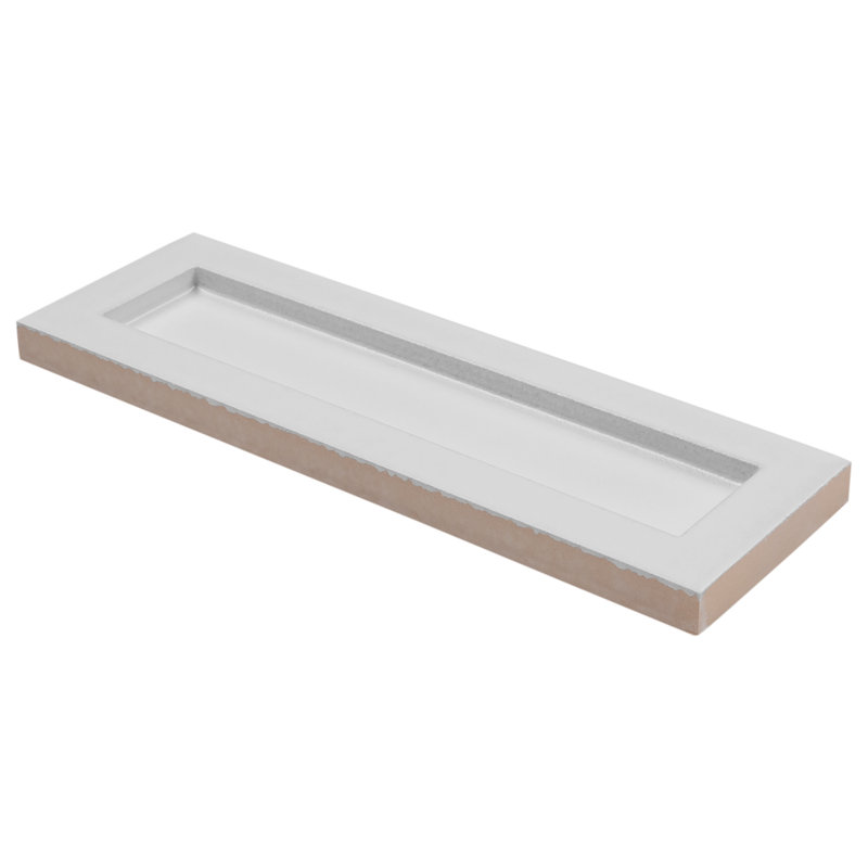 Arlo 3x11 3D Matte Ceramic Wall Tile 3.14 in. x 10.62 in. Glazed Ceramic and Porcelain Tile, White