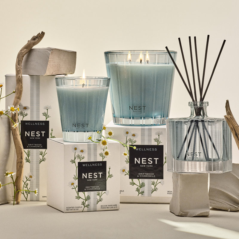 Driftwood & Chamomile 3-Wick Candle, 3-Wick