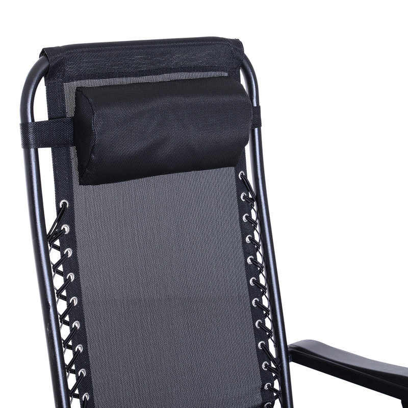 Chaise berçante pliable d'extérieur Gravity