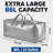 4-Pack Heavy Duty Moving Bags, Large Storage Totes with Backpack Straps, Reinforced Handles and Zippers, Ideal for Moving Supplies, Packing and College Dorm Essentials-126739832