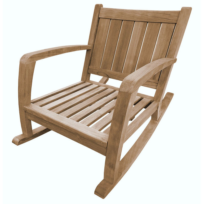 Chaise berçante d'extérieur Somerset, Vert