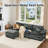 107.8'' Modular Sectional Sofa For Living Room, Cloud Couch Sectional With USB, Movable Ottoman-2138206576