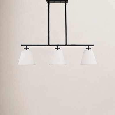 Stephens 3 - Light Dimmable Modern Linear Chandelier