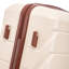 Grand bagage à carreaux en plastique dur 28 pouces ABS - Surface résistante aux égratignures et quatre roues multidirectionnelles-129384134