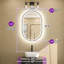 Bathroom Framed Dimmable Anti-Fog With 3 Colour Adjustment LED Mirror Front&Backlit Vanity Mirror-1191983767-1179494949