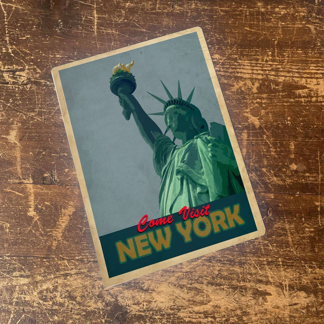Handmade Cities & Countries Wall Decor on Metal