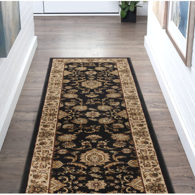 Tapis d'intérieur à motif floral pour enfants Clarence
