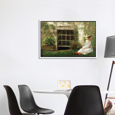The Four Leaf Clover, 1873 by Winslow Homer - 1 Piece Painting on Canvas