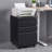 [Installation Required] 3-Drawer Mobile Filing Cabinet With Lock
